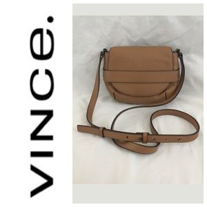 [VINCE] Park Collection Small Leather Crossbody